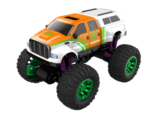 Tcovle RC Cars,1:16 Remote Control Monster Truck,Toy Vehicle Car Gift for Kids Adults Girls